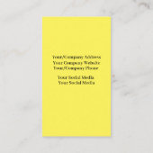 Painter Painter Job Business Card Visitenkarte (Rückseite)