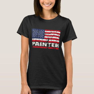 Painter Patriotic USA - USA T-Shirt
