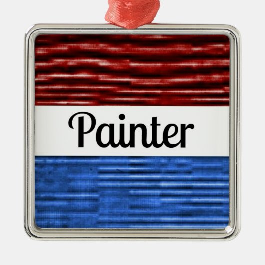 Painter Patriotic Weihnachtsschmuck (Vorne)