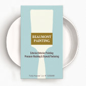 Painter-Pinsel-Logo Visitenkarte