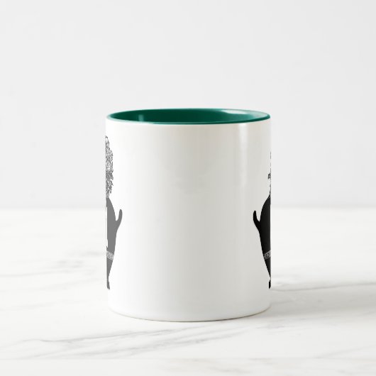 Painter Planter Zweifarbige Tasse (Mittel)