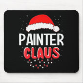 Painter Santa Claus Christmas Matching Costume Mousepad (Vorne)