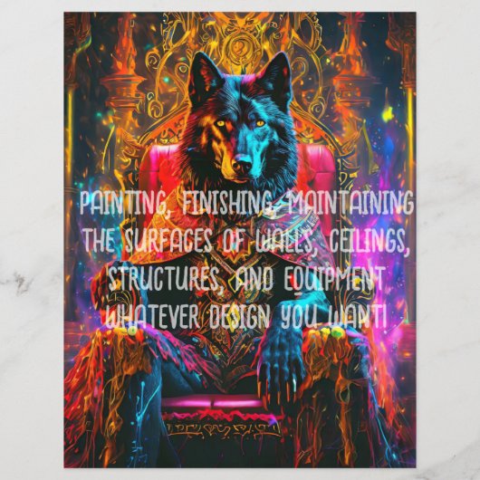 Painter Tear Off Flyer (Hinten)