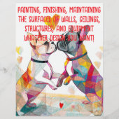 Painter Tear Off  Flyer (Hinten)