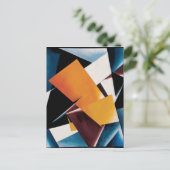 Painterly Architectonic von Lyubov Popova Postkarte (Stehend Vorderseite)