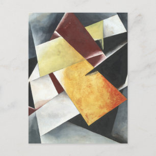 Painterly Architectonic von Lyubov Popova Postkarte