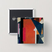 Painterly Architectonics, 1916-17 Button (Vorne & Hinten)