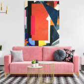 Painterly Architectonics, 1916-17 Leinwanddruck (Insitu (Wohnzimmer))