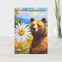 Painterly Bären Daisy Meadow 5. Wedding Anniv.