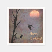 Painterly Birthday Serviette (Vorderseite)