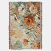 Painterly Bloomscape Decke (Vorderseite Vertikal)