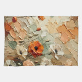 Painterly Bloomscape Geschirrtuch (Horizontal)