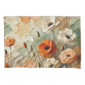 Painterly Bloomscape Kissenbezug (Vorderseite)