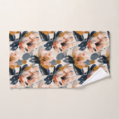 Painterly Floral Botanical Towel Badhandtuch Set (Handtuch)