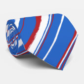 Painterly gestreifte Krawatten (Gerollt)