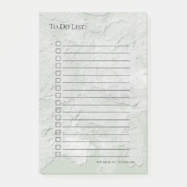 Painterly Impasto Style Entscheidungsfarbe Post-it Klebezettel