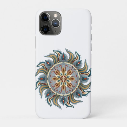 Painterly Mandala Case-Mate iPhone Hülle (Rückseite)