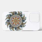 Painterly Mandala Case-Mate iPhone Hülle (Rückseite (Horizontal))