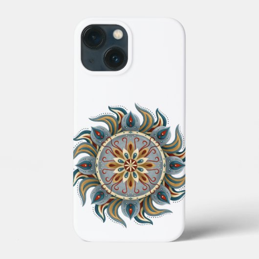 Painterly Mandala Case-Mate iPhone Hülle (Rückseite)