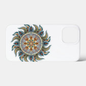 Painterly Mandala Case-Mate iPhone Hülle (Rückseite (Horizontal))