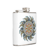 Painterly Mandala Flachmann (Rechts)