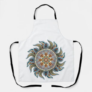 Painterly Mandala Schürze