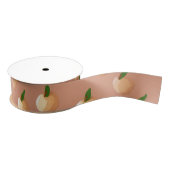 Painterly Peaches Ribbon Ripsband (Spule)