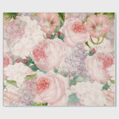 Painterly Retro Geschenkpapier (Flach)