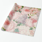 Painterly Retro Geschenkpapier (Ungerollt)