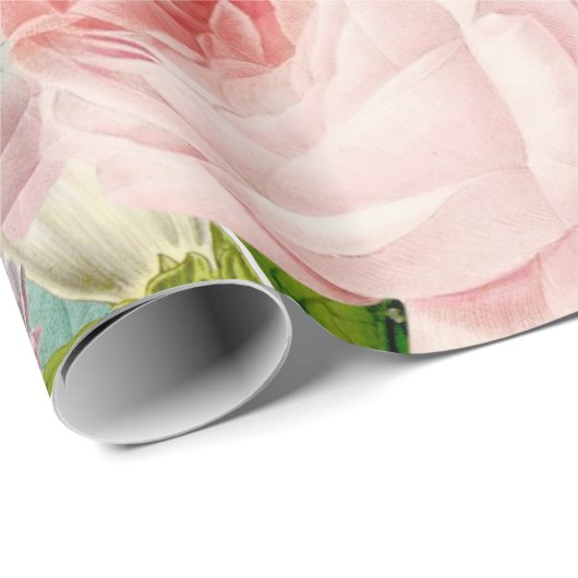 Painterly Retro Geschenkpapier (Rolleneckpunkt)