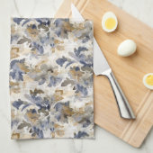 Painterly Spring Floral Kitchen Towels Geschirrtuch (Viertel Falte)