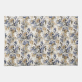 Painterly Spring Floral Kitchen Towels Geschirrtuch (Horizontal)