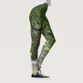 Painterly White Point Gardens Leggings (Rechts)