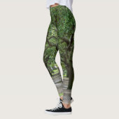 Painterly White Point Gardens Leggings (Links)
