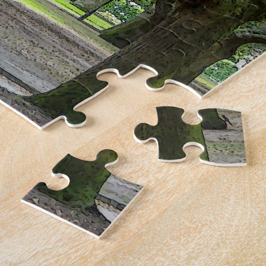 Painterly White Point Gardens Puzzle (Seite)