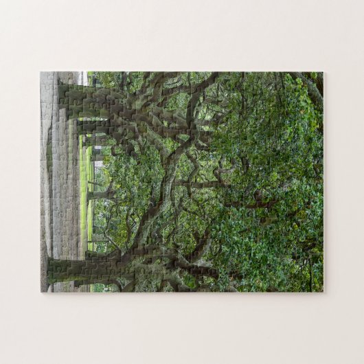 Painterly White Point Gardens Puzzle (Horizontal)