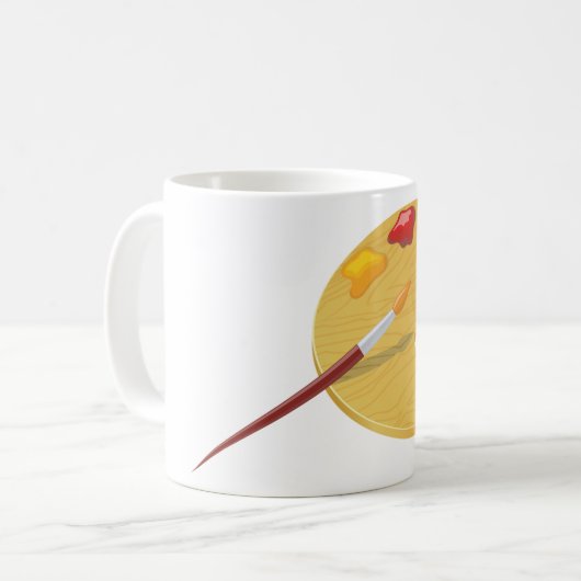 Painters Vorlage Kaffeetasse (Vorderseite Links)