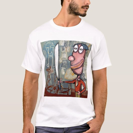 painting#17 Sein oder Nichtsein T-Shirt (Vorderseite)