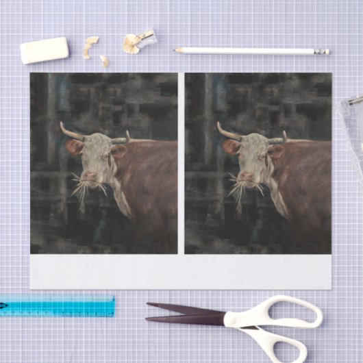 Painting Cow DBL Seidenpapier (Handwerk)