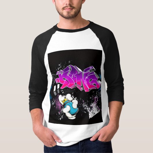 "Painting Desing" T shirt (Vorderseite)