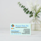 Painting green Decor Modern Professional Visitenkarte (Stehend Vorderseite)