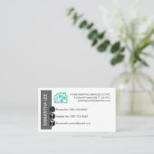 Painting Icons On Grey Wall Layer Visitenkarte (Stehend Vorderseite)