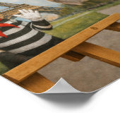 "Painting in Paris" Poster (Ecke)