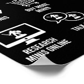 Painting Miniatures Tabletop Wargame Board Games E Poster (Ecke)