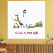 Painting of light house leinwanddruck (Insitu (Wohnzimmer))