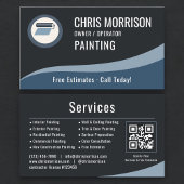 Painting Painter QR Code Visitenkarte