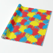 Painting Party Kids Birthday Geschenkpapier (Ungerollt)