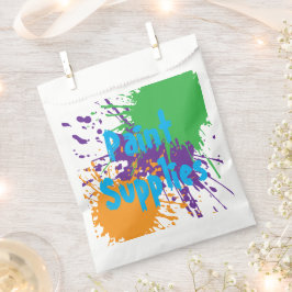 Painting Party Kids Birthday Paint Supplies Geschenktütchen