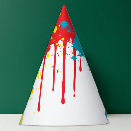 Painting Party Kids Birthday Partyhütchen