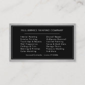 Painting Service House Painter Visitenkarte (Rückseite)